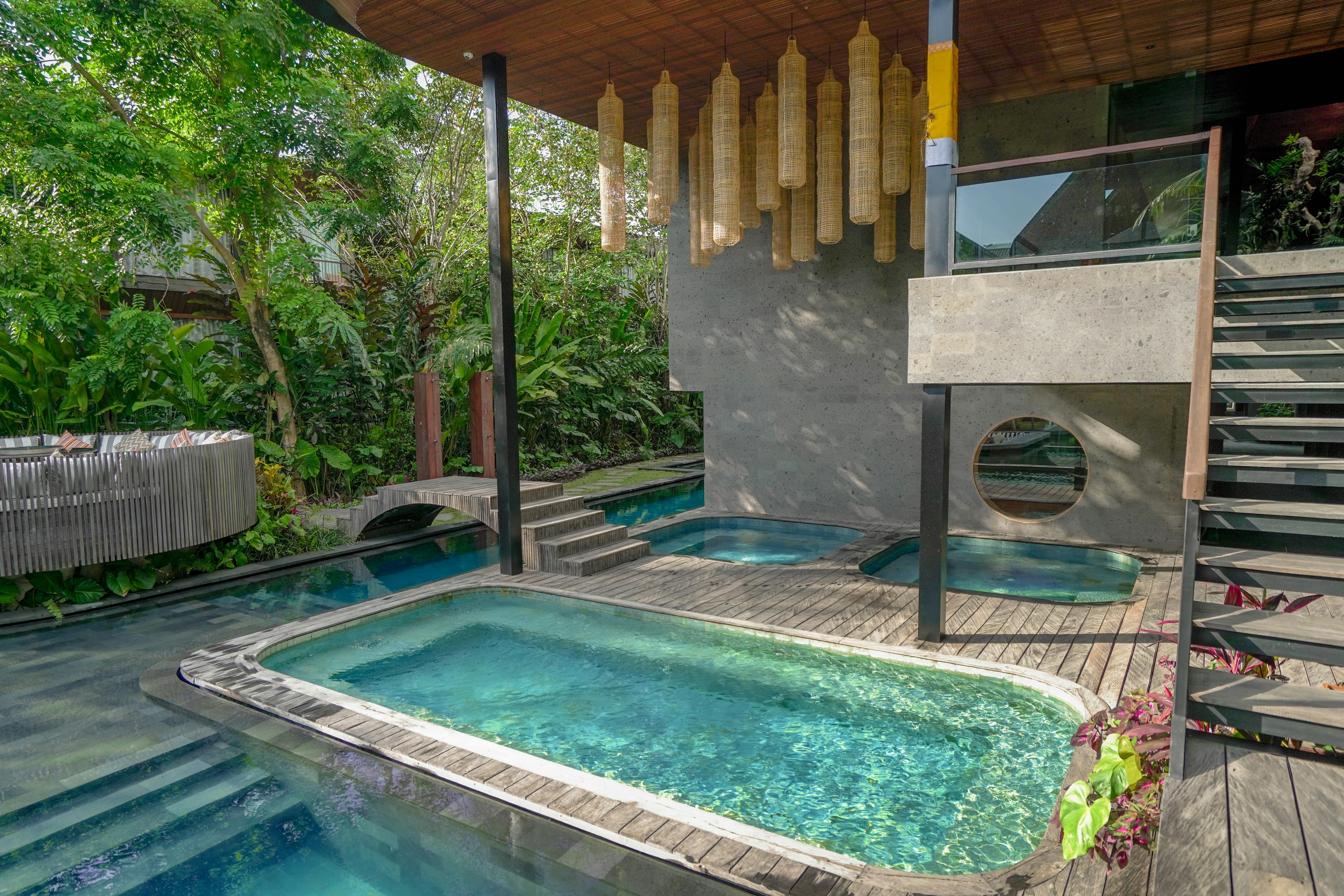 The Bali Eden Warm and Cold Plunge Pools