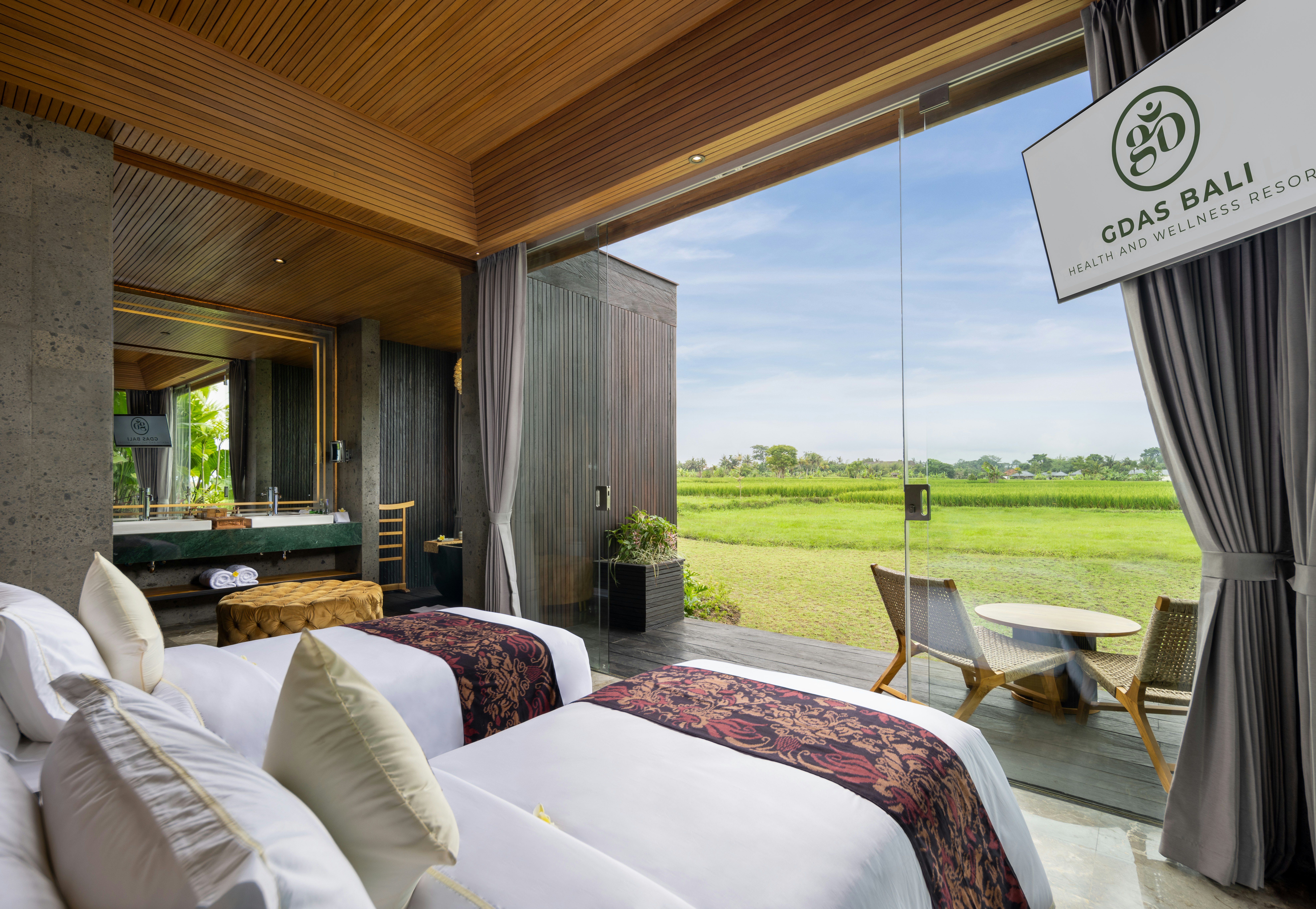 Grand Deluxe Terrace Paddy View - Bedroom