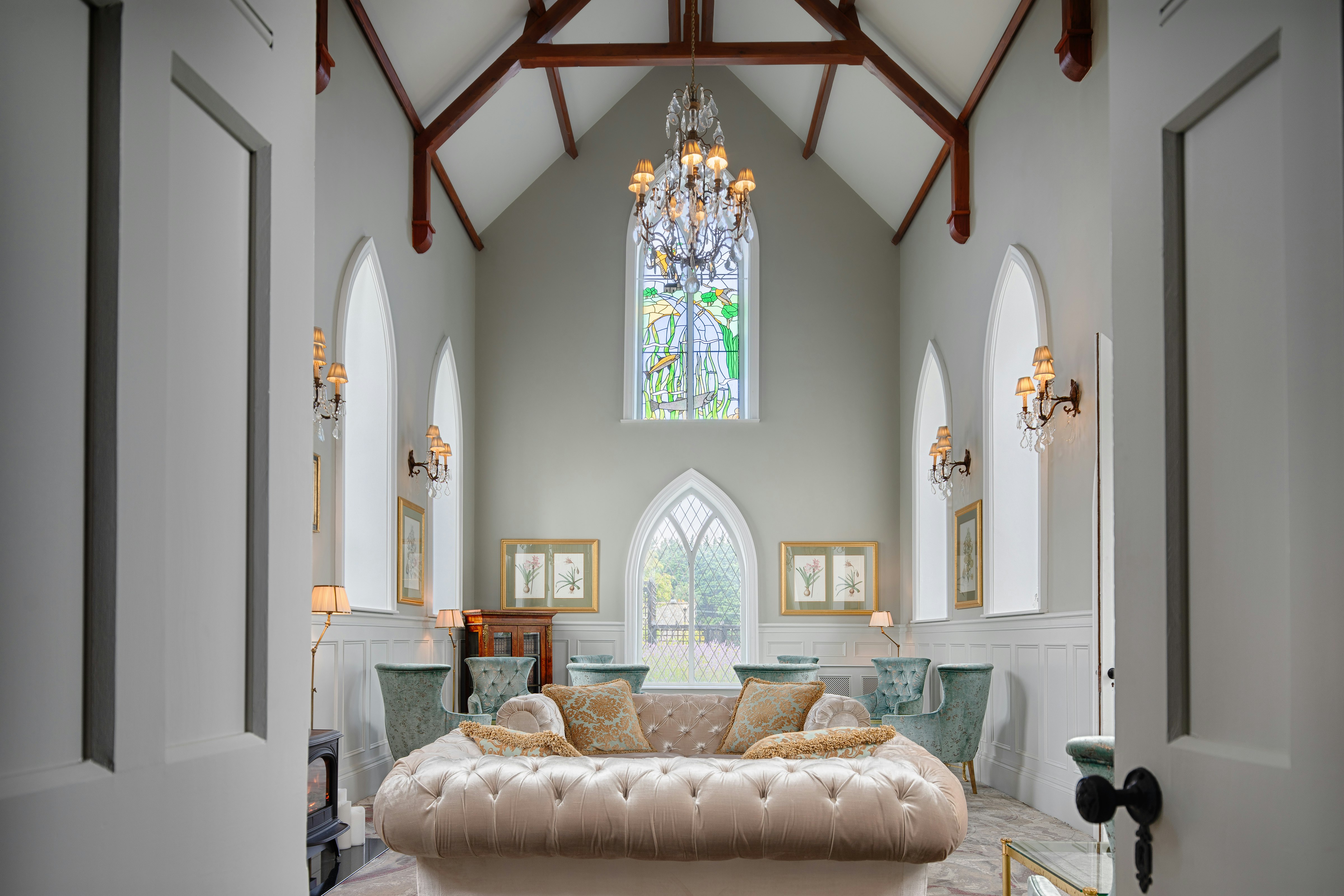 Abbey Refurb View From Main Entrance