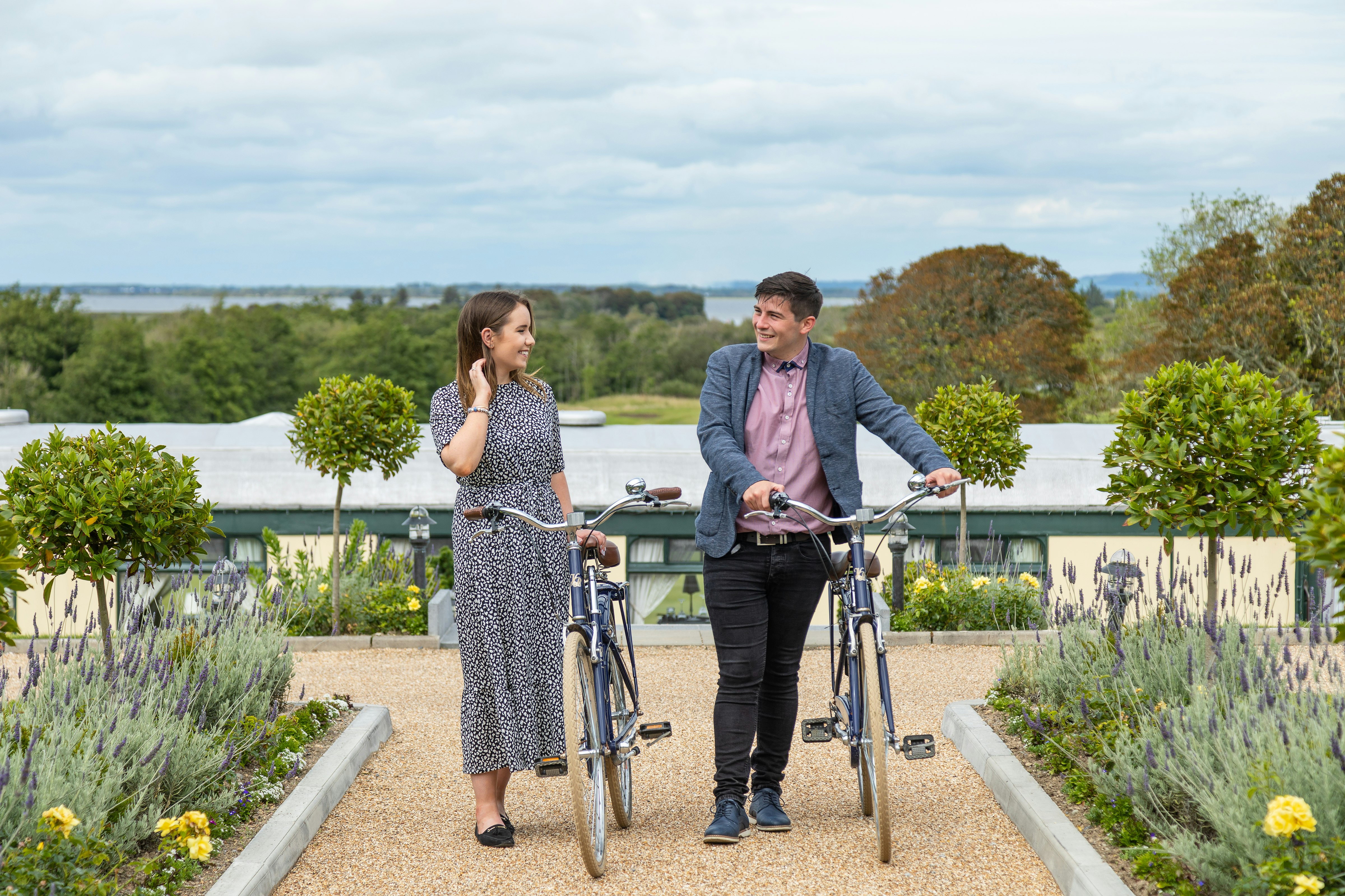 Biking Around The Estate