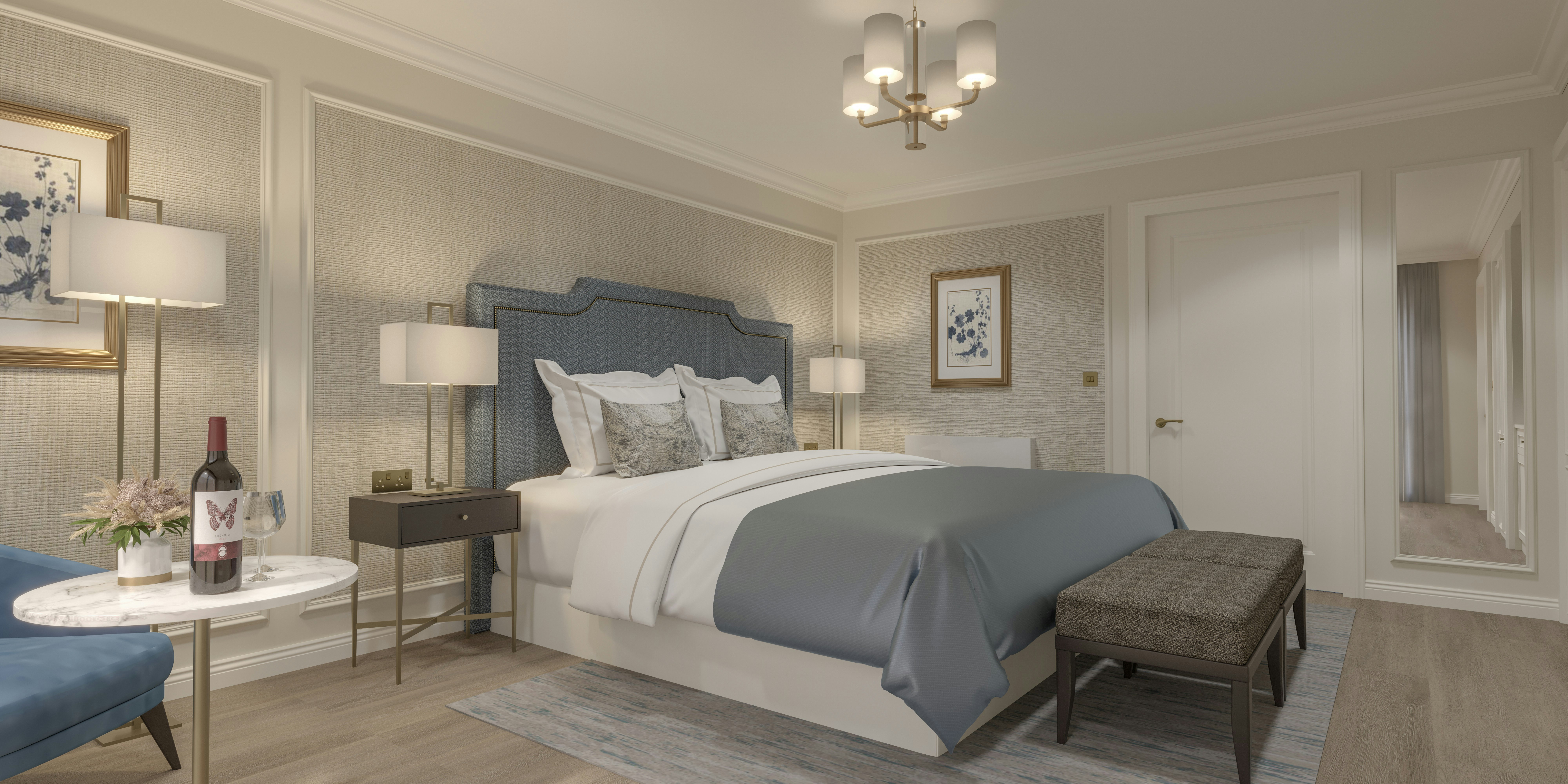 Glenlo Lodge Bedroom