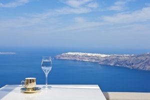 Veranda with Caldera Views