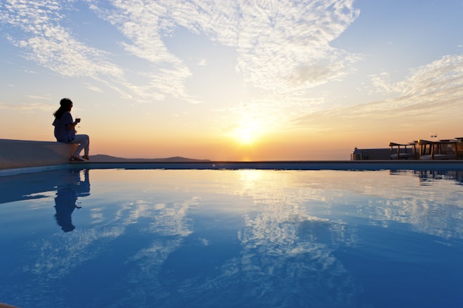 Swimming Pool with Caldera Views