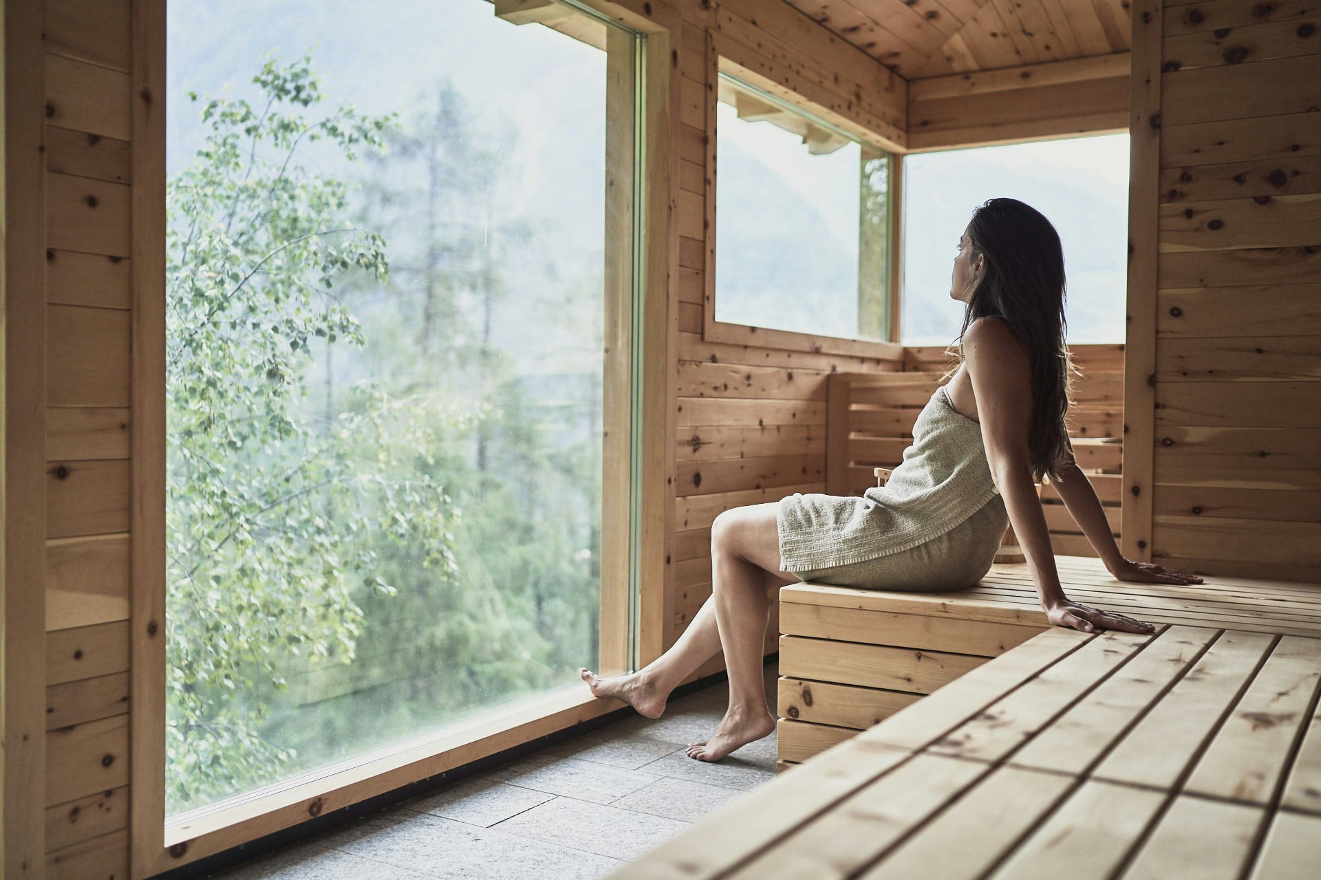 Panoramic Sauna Summer