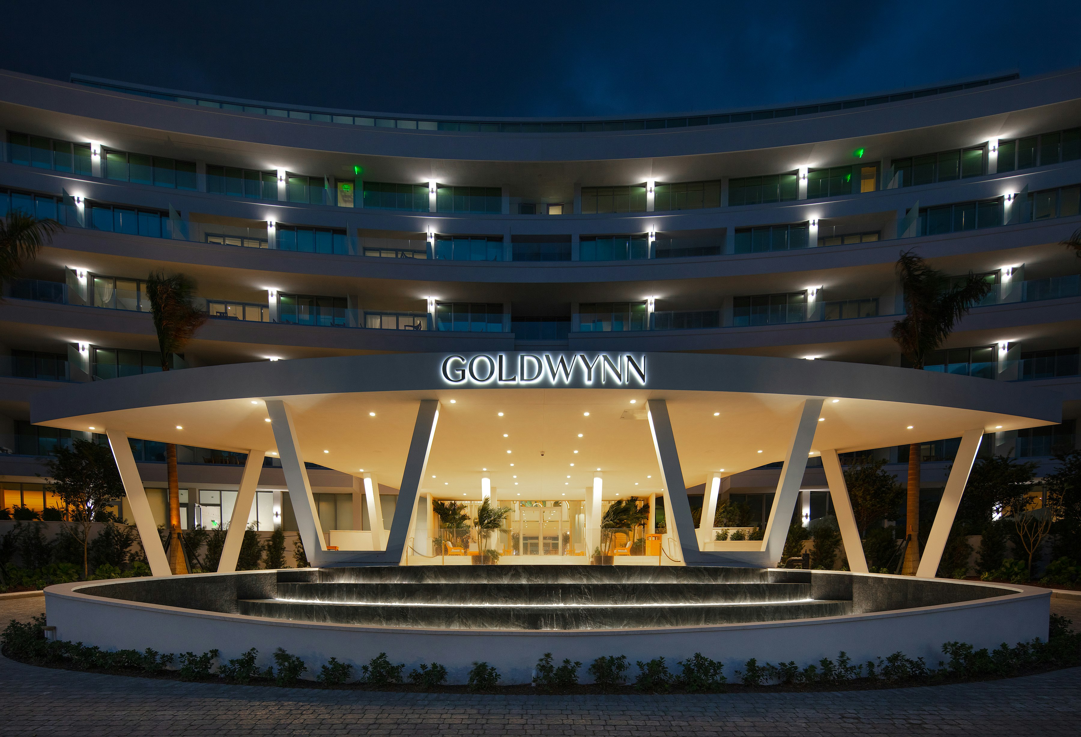 Exterior Arrival Evening