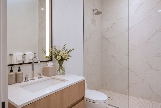 Two Bedroom Pool Front Suite - Bathroom