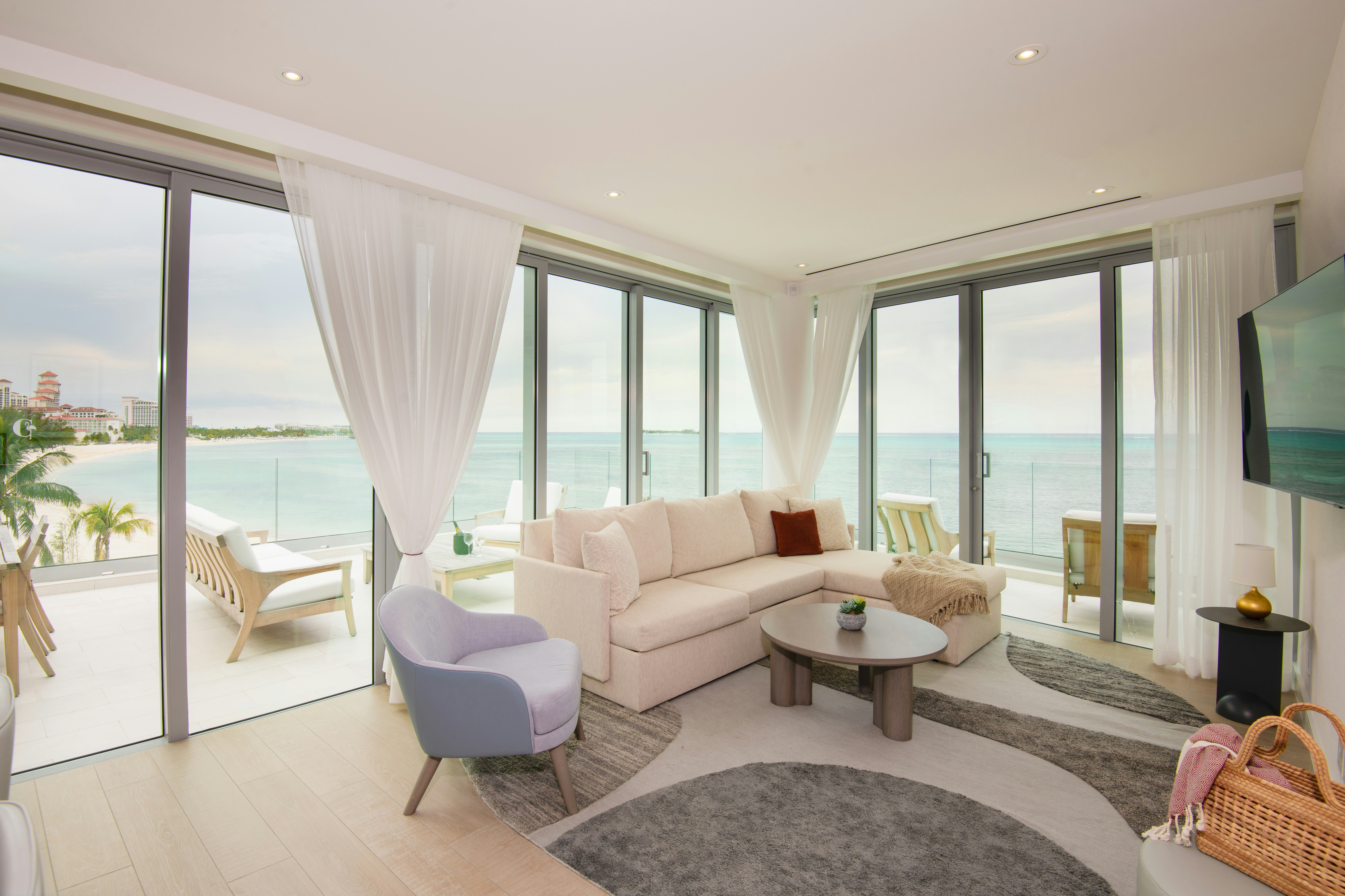 Edge Suite Living Room Terrace