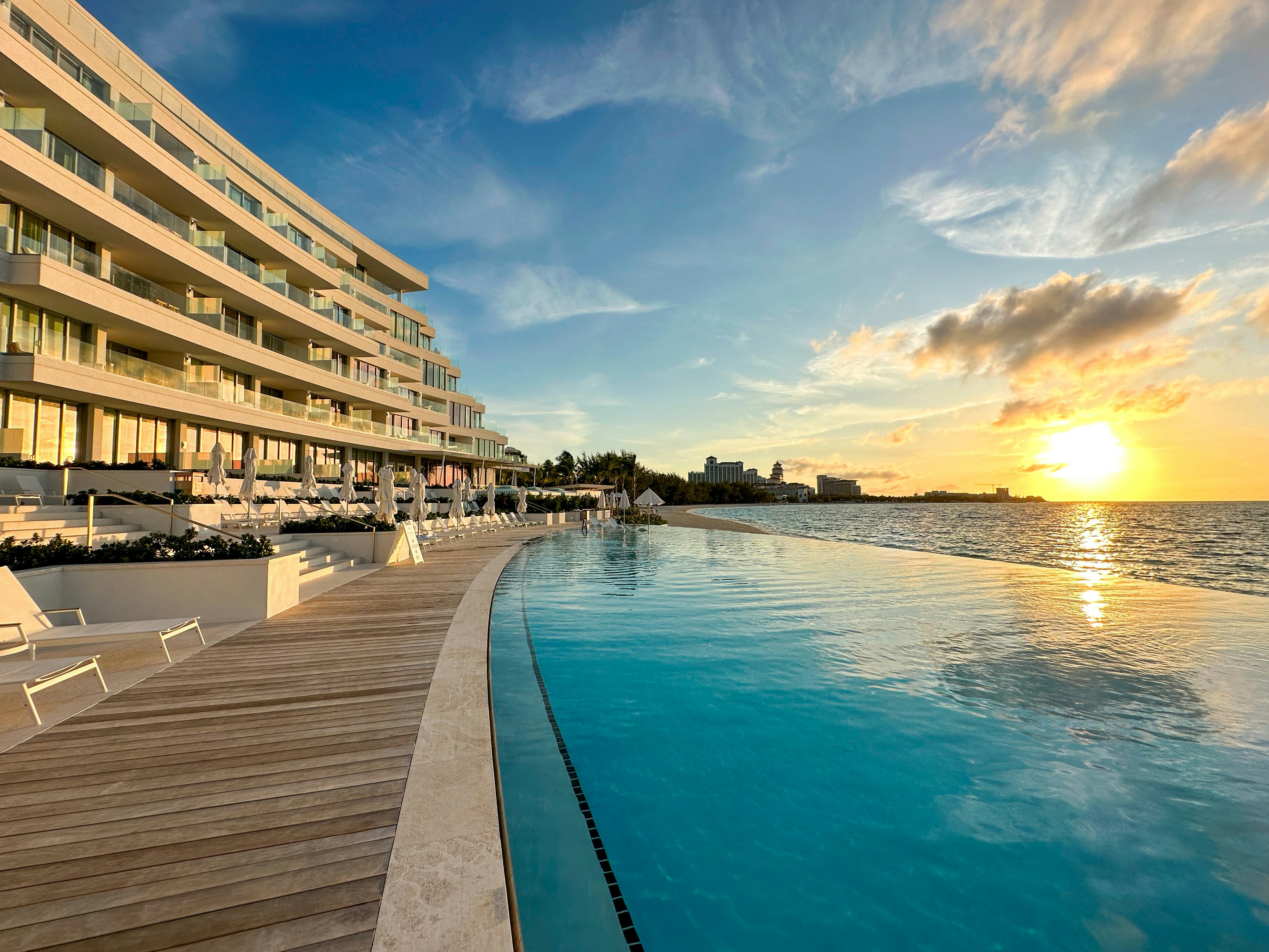Infinity Pool Sunset