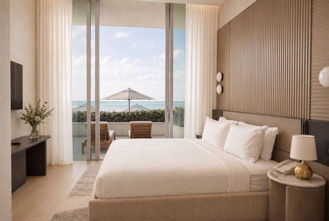 Two Bedroom Pool Front Suite - Master Bedroom