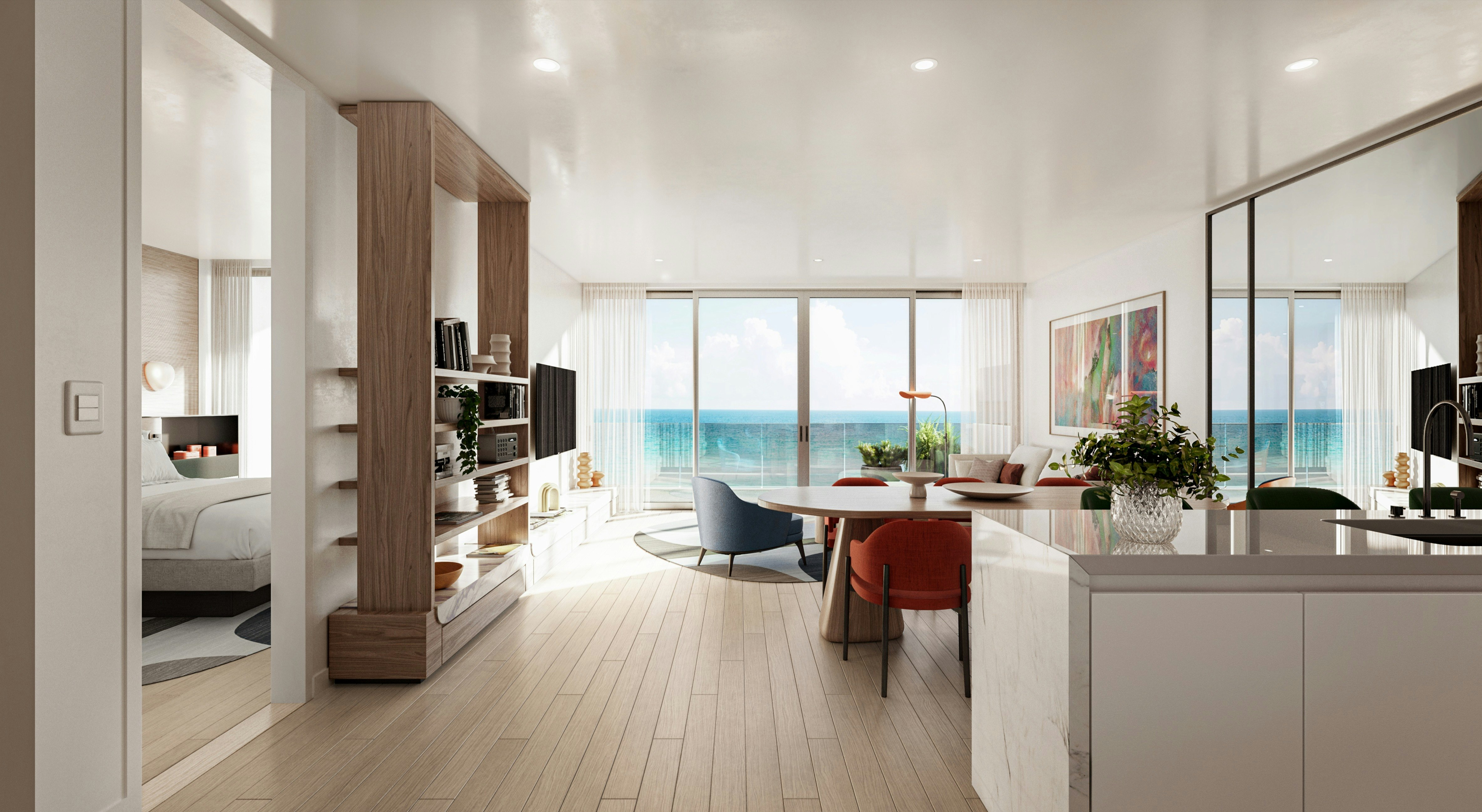 Oceanfront One Bedroom Suite