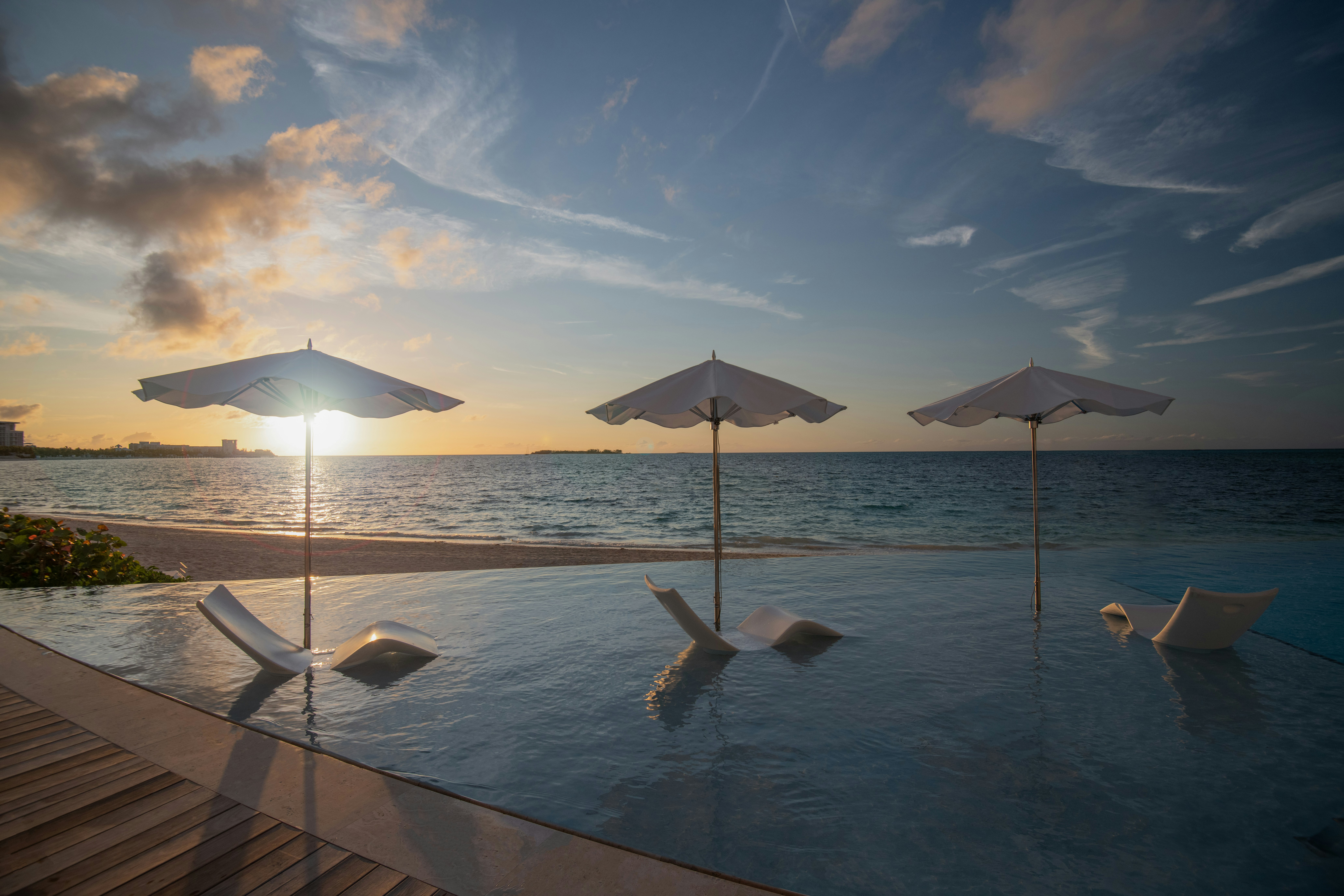 Infinity Pool Sunset