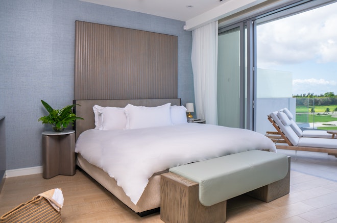 1BD Sunset Terrace Suite Bedroom