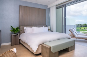 1BD Sunset Terrace Suite Bedroom