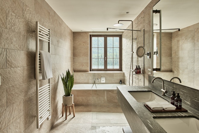 La Margna Deluxe Junior Suite - Bathroom