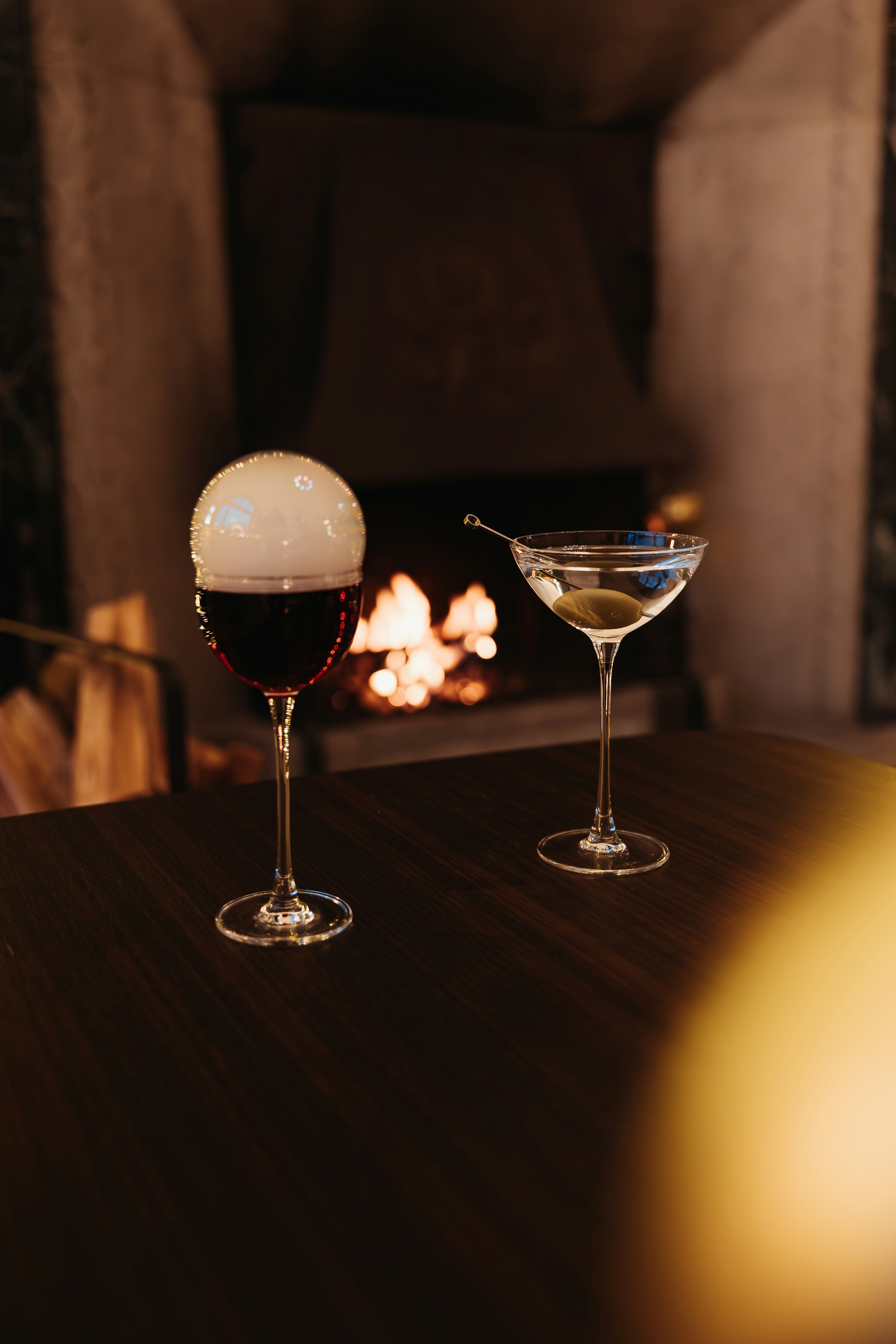 Cocktails in the Living Room