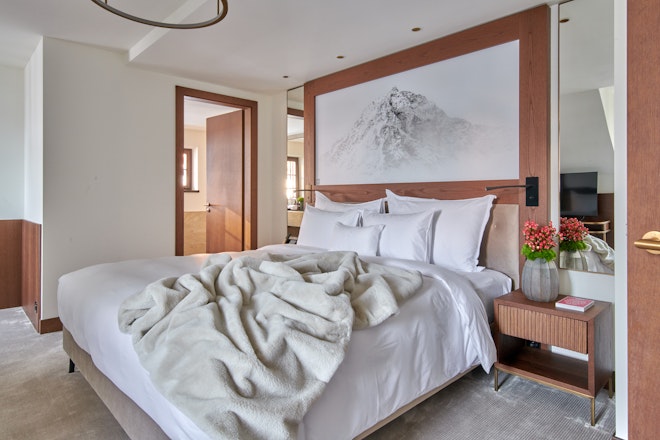 La Margna Panoramic Suite - Bedroom