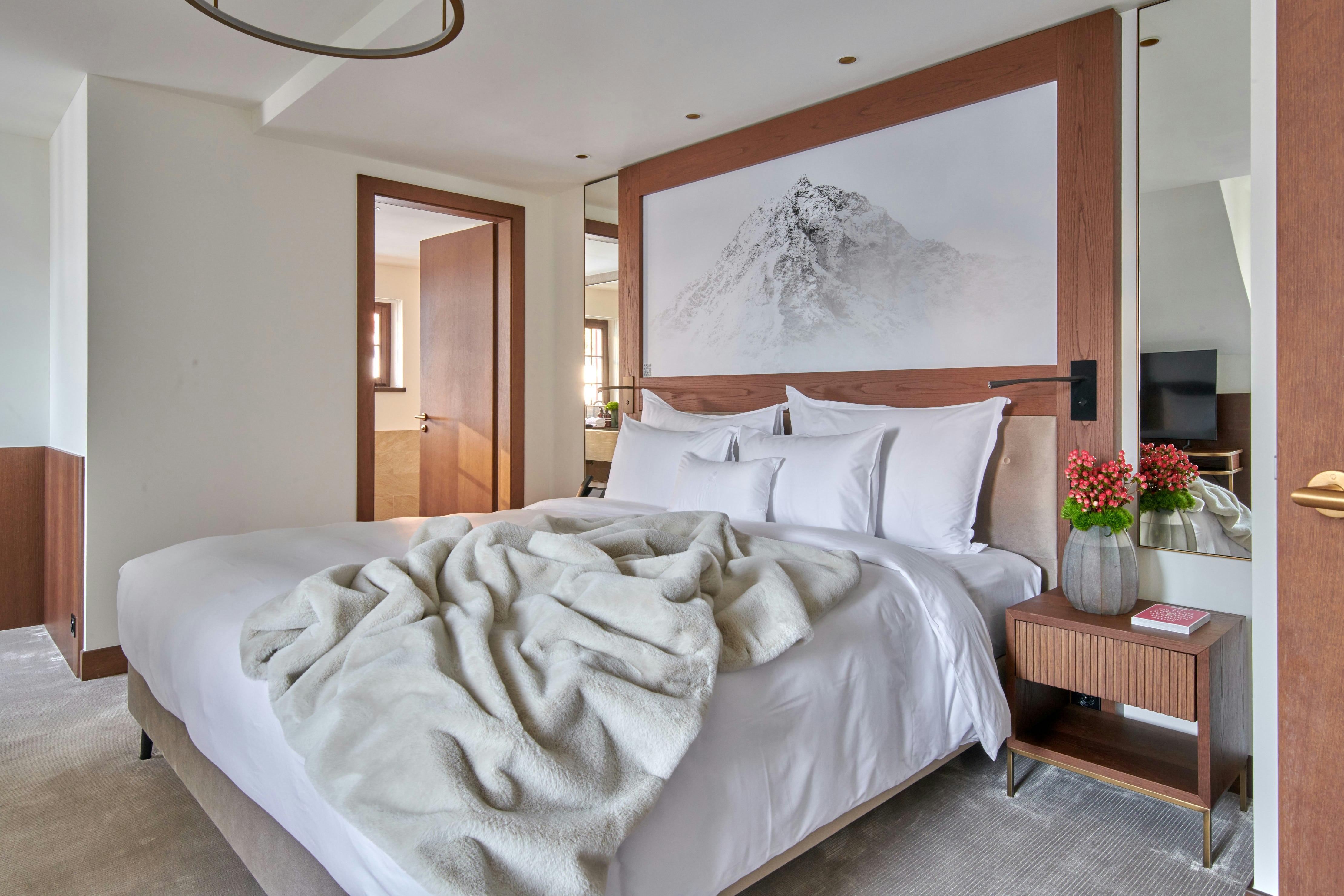 La Margna Panoramic Suite - Bedroom