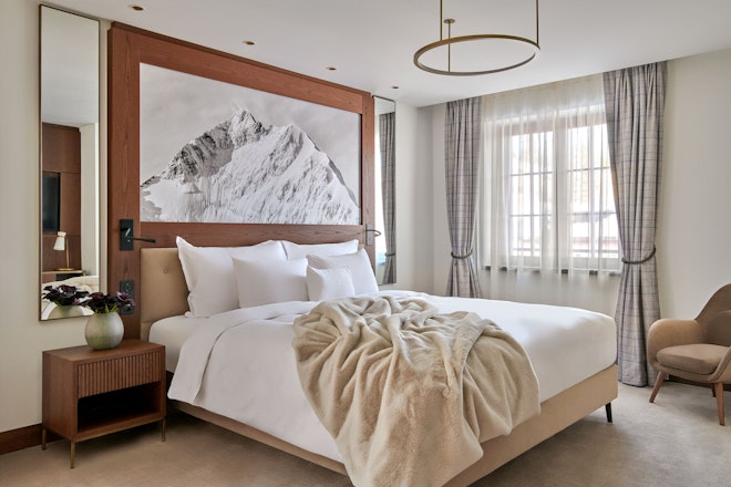 La Margna Terrace Suite - Bedroom
