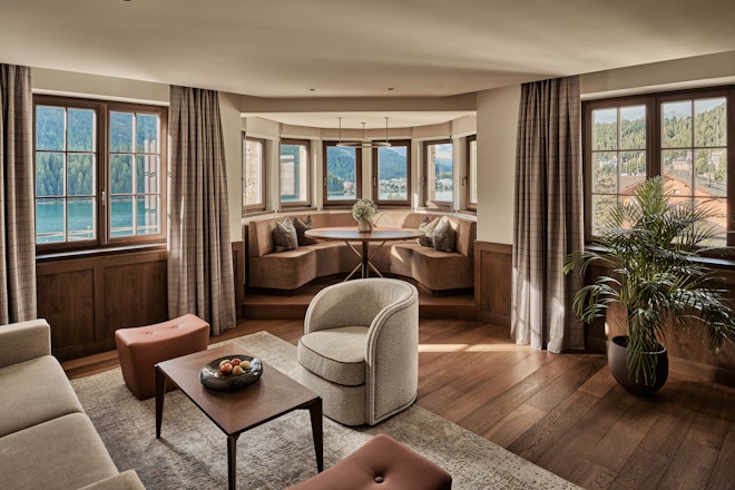 La Margna Corner Suite - Living Area