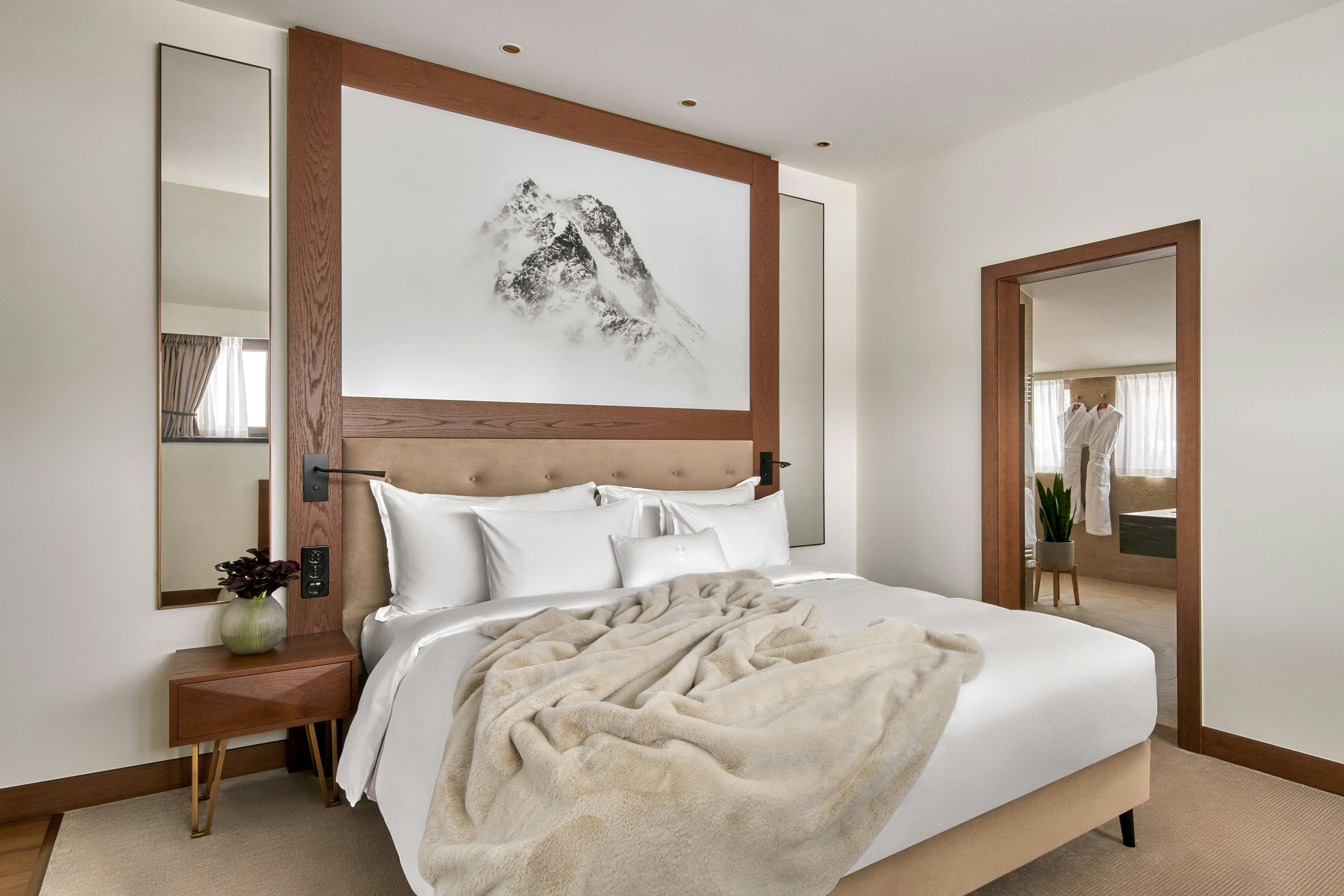 La Margna Panoramic Junior Suite - Bedroom