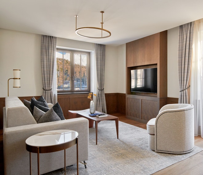 La Margna Suite - Living Area