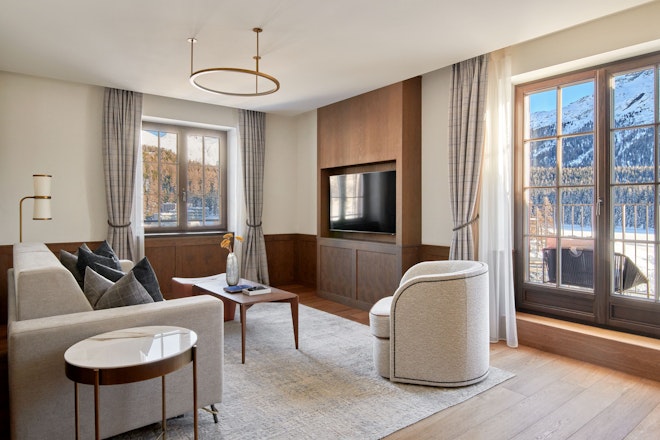 La Margna Terrace Suite - Living Area