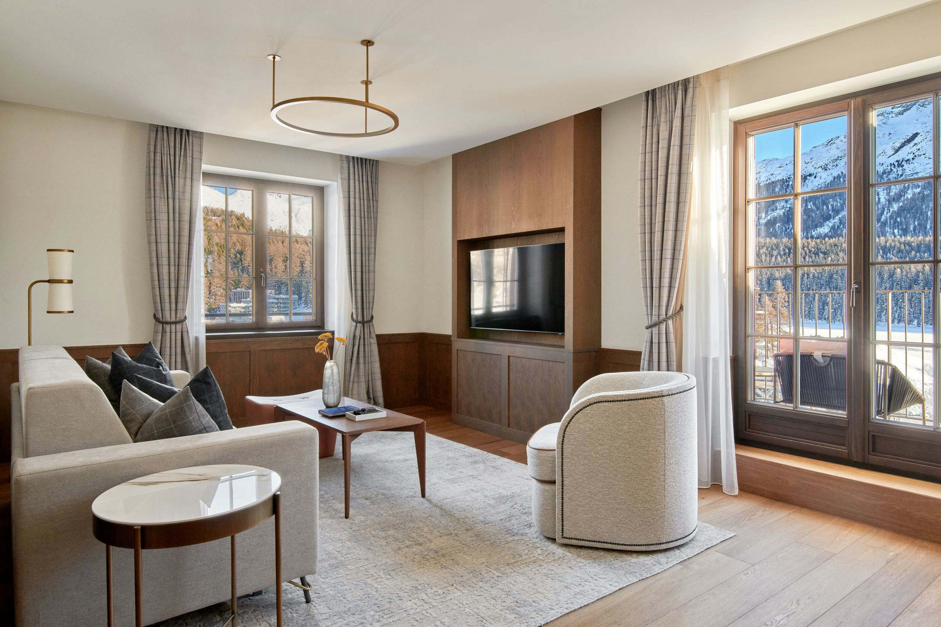 La Margna Terrace Suite - Living Area