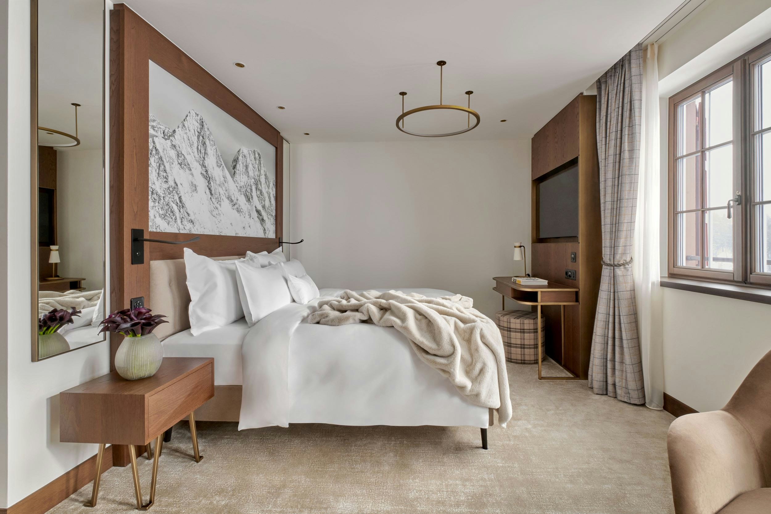 La Margna Deluxe Room - Bedroom