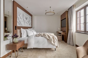 La Margna Deluxe Room - Bedroom