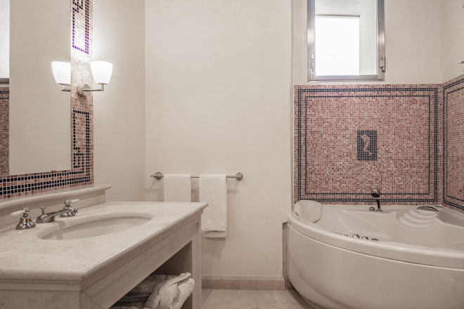 Suite Zeuxo with Sea View - Bathroom