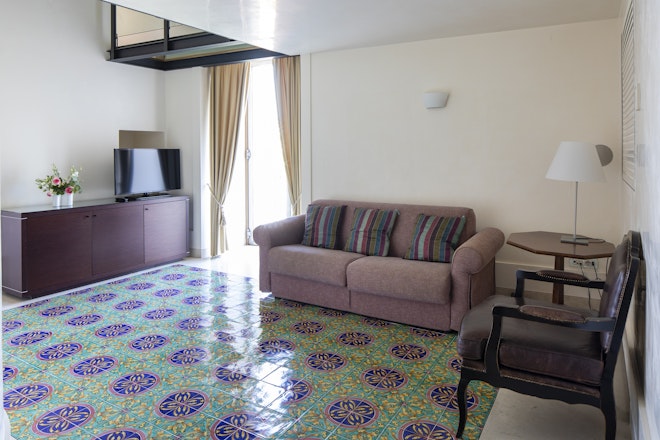 Suite Criseide Sea View Terrace - Living Area