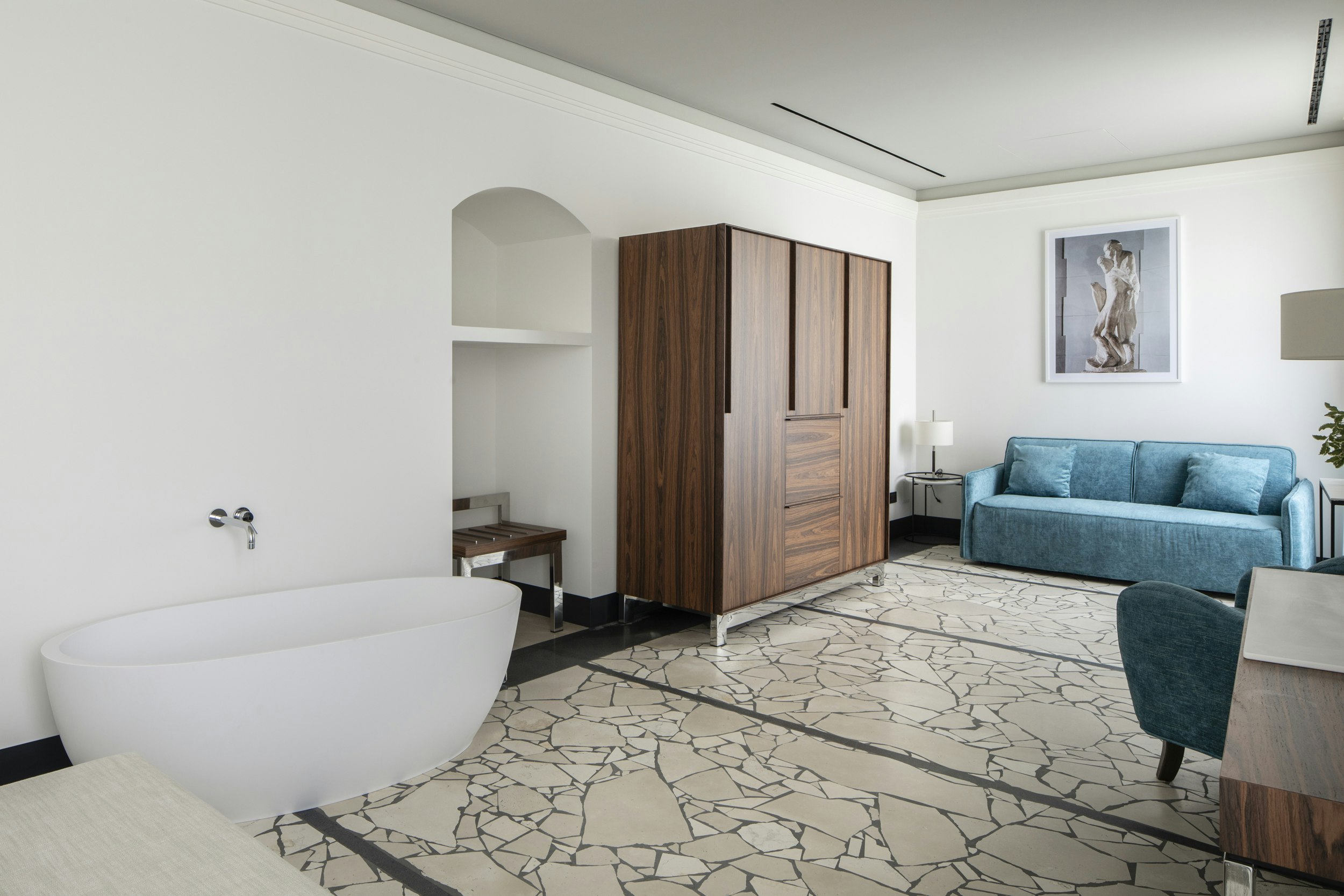 Faito Suite with Spa - Living Area