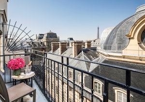 Eiffel Tower Balcony View