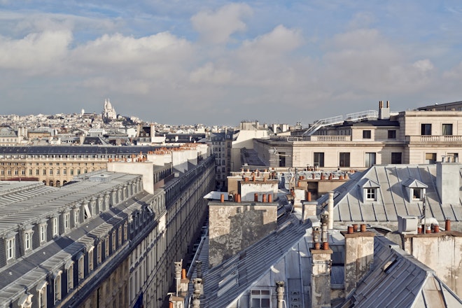 Eiffel Tower Suite overlooking the Sacre Coeur