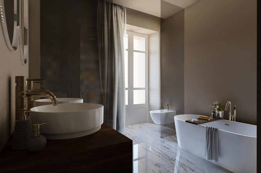 Master Suite Lake View - Bathroom