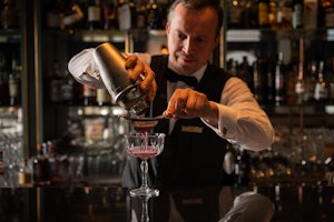 Bartender at Pils Bar