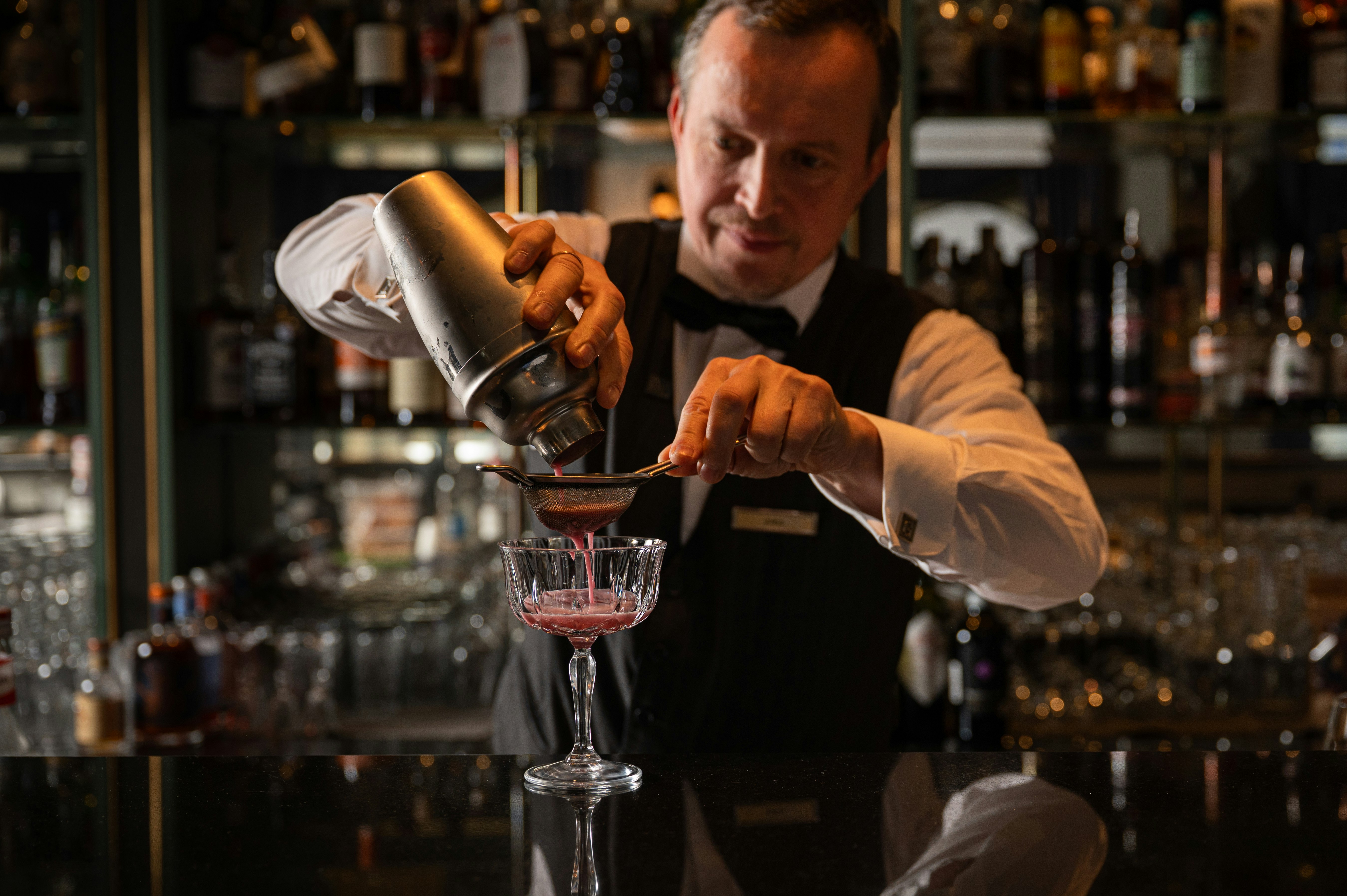Bartender at Pils Bar