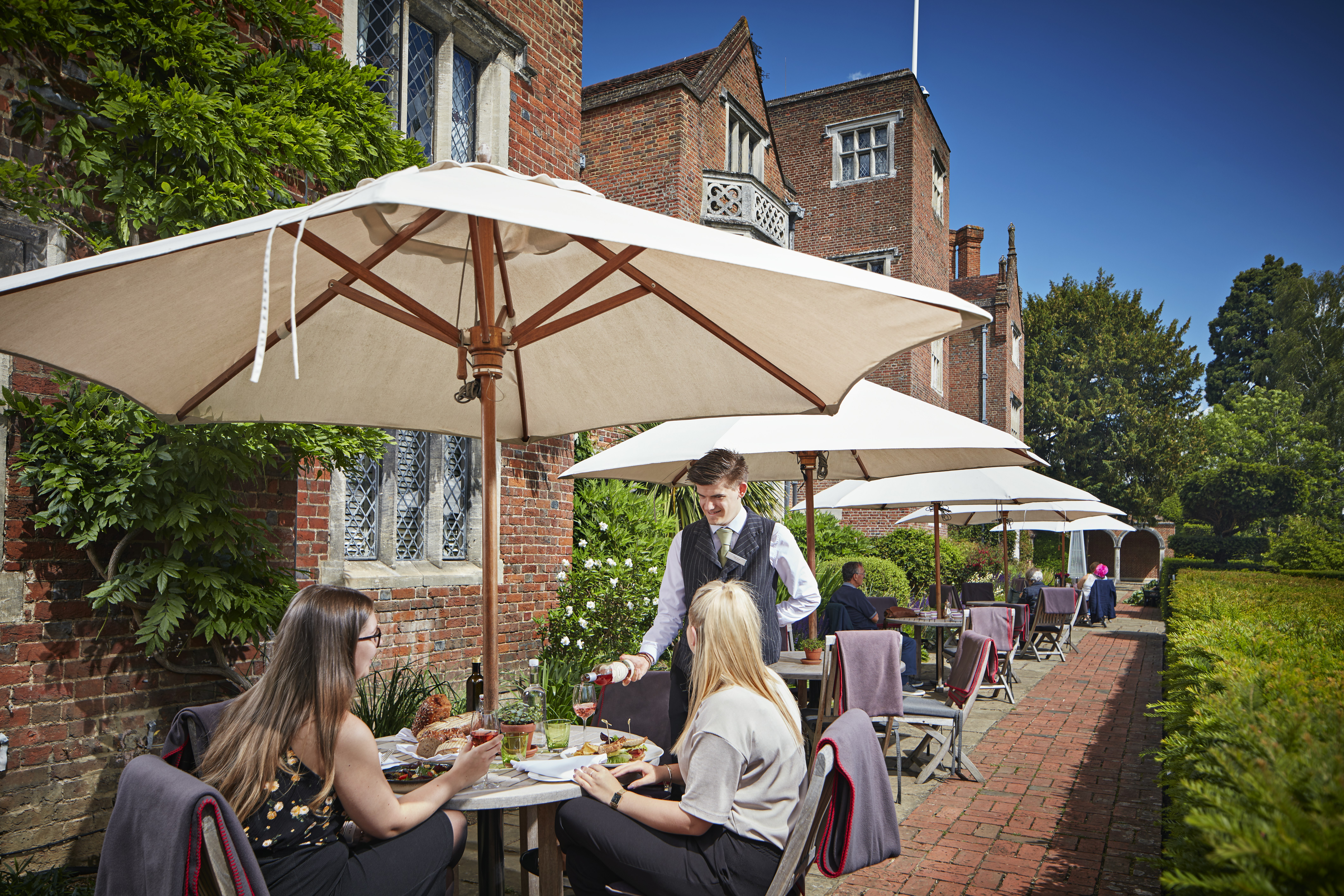 Dining on the Terrace