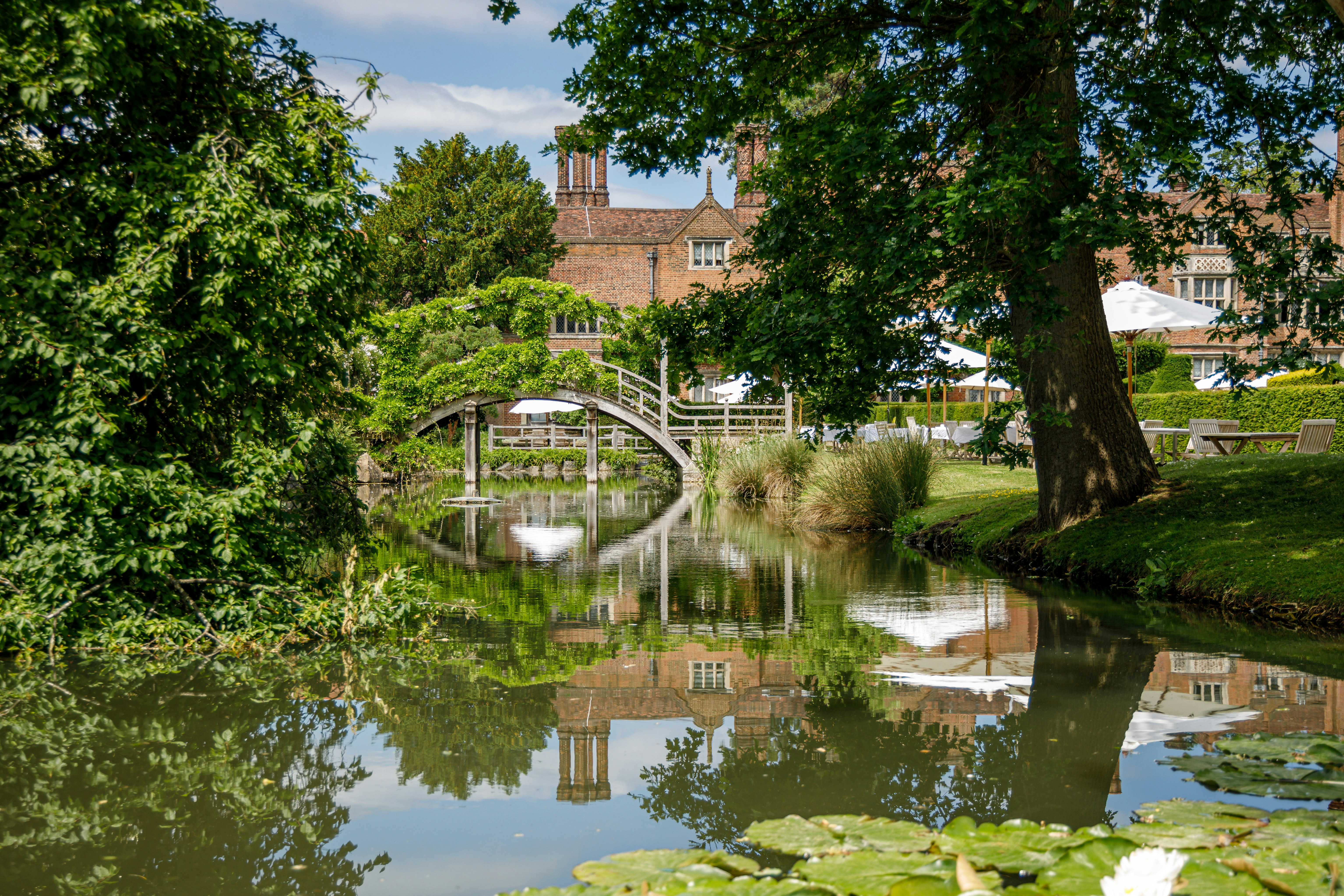 The Saxon Moat at Great Fosters