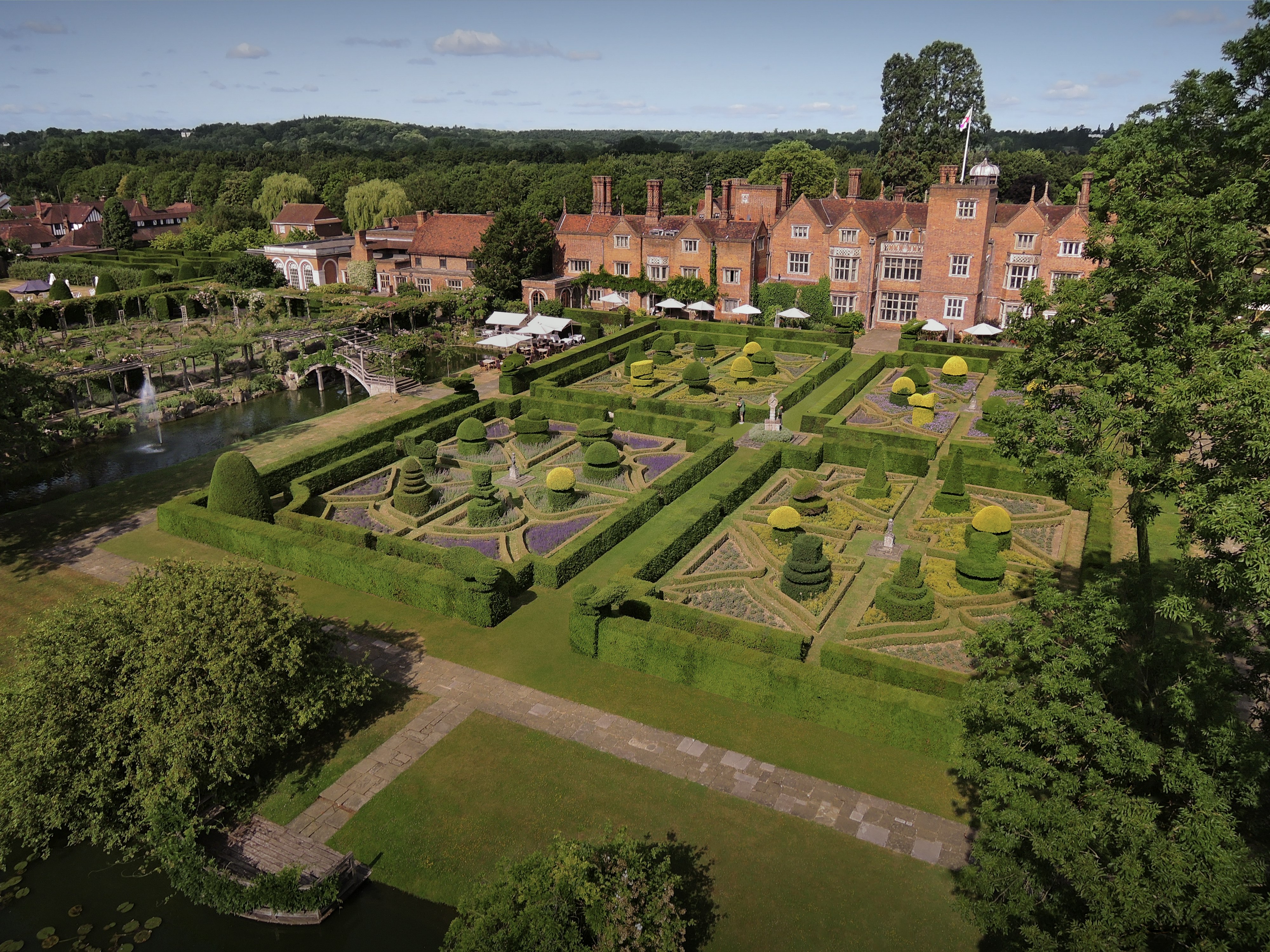 Great Fosters - Bird's Eye View