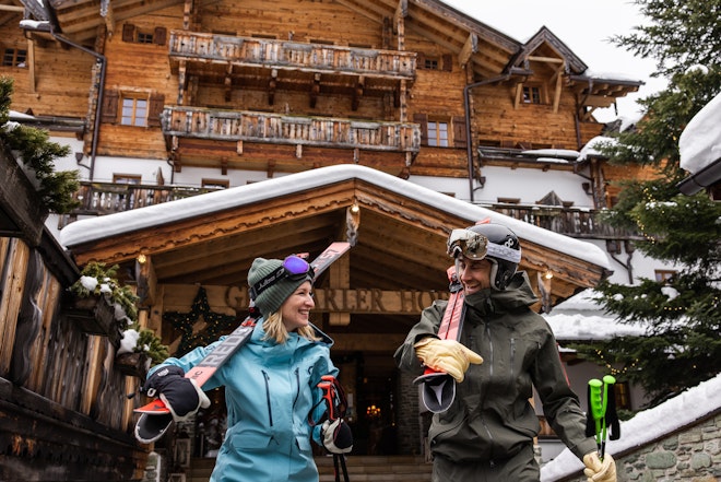 Skiing