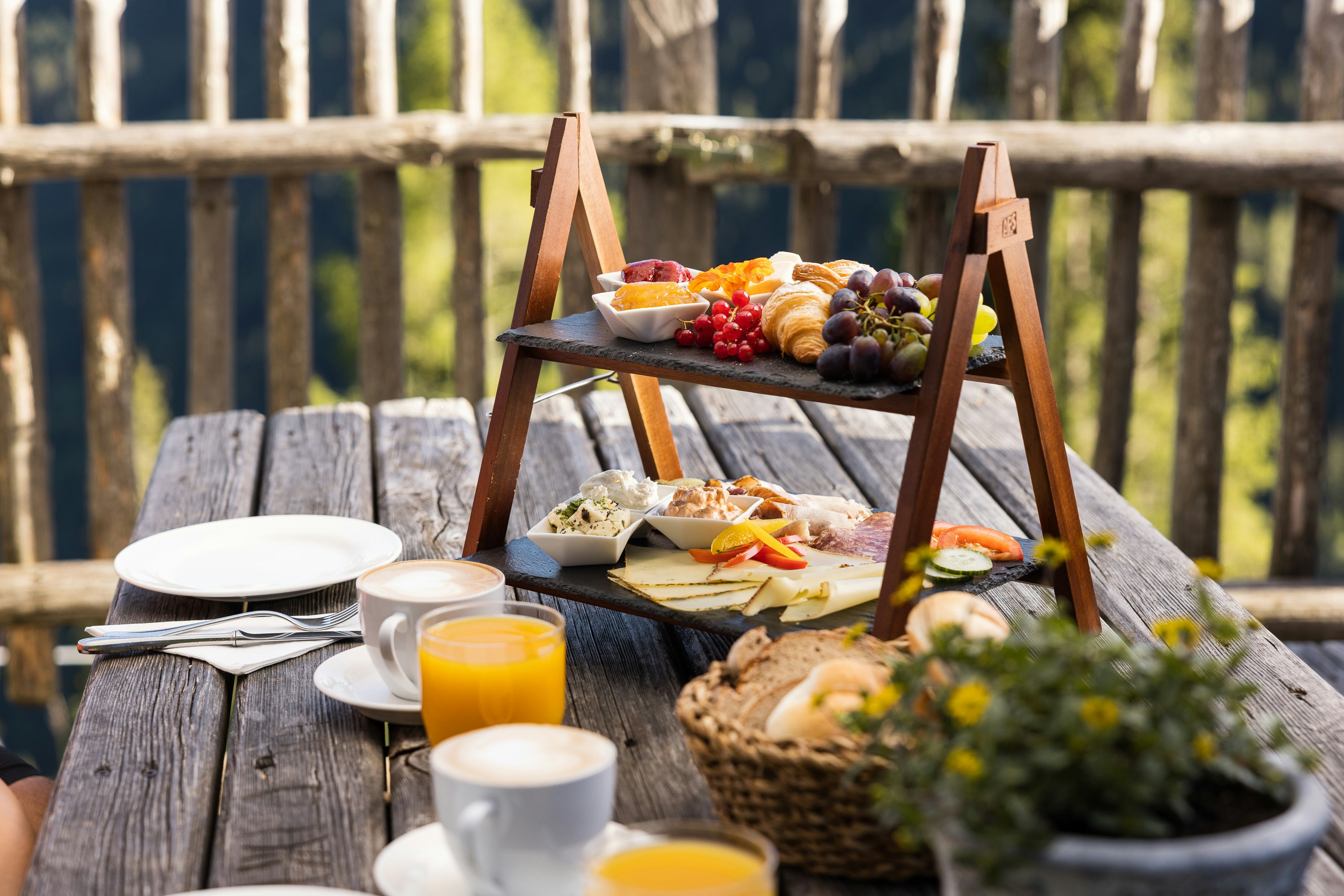 Mountain Hut Breakfast