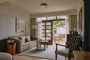 Junior Suite with Garden - Living Area