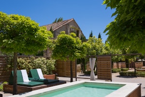 Solarium area in Villa