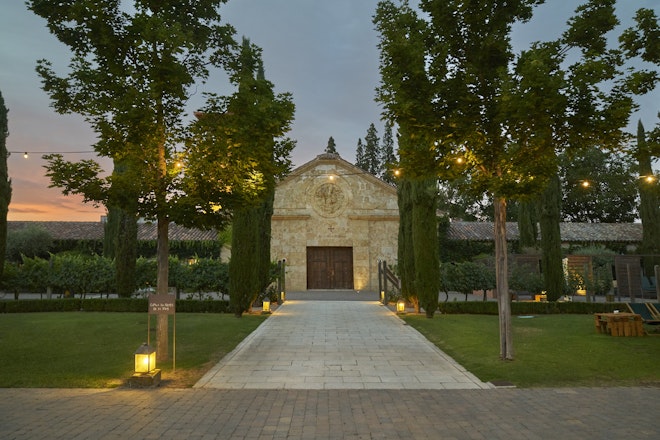 Chapel at sunset