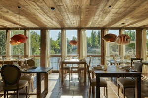Tormes river views form Restaurant