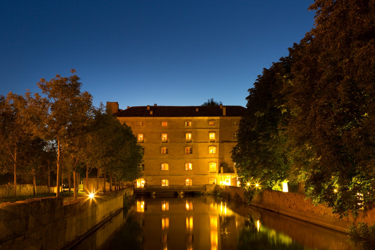 Main Building at Night