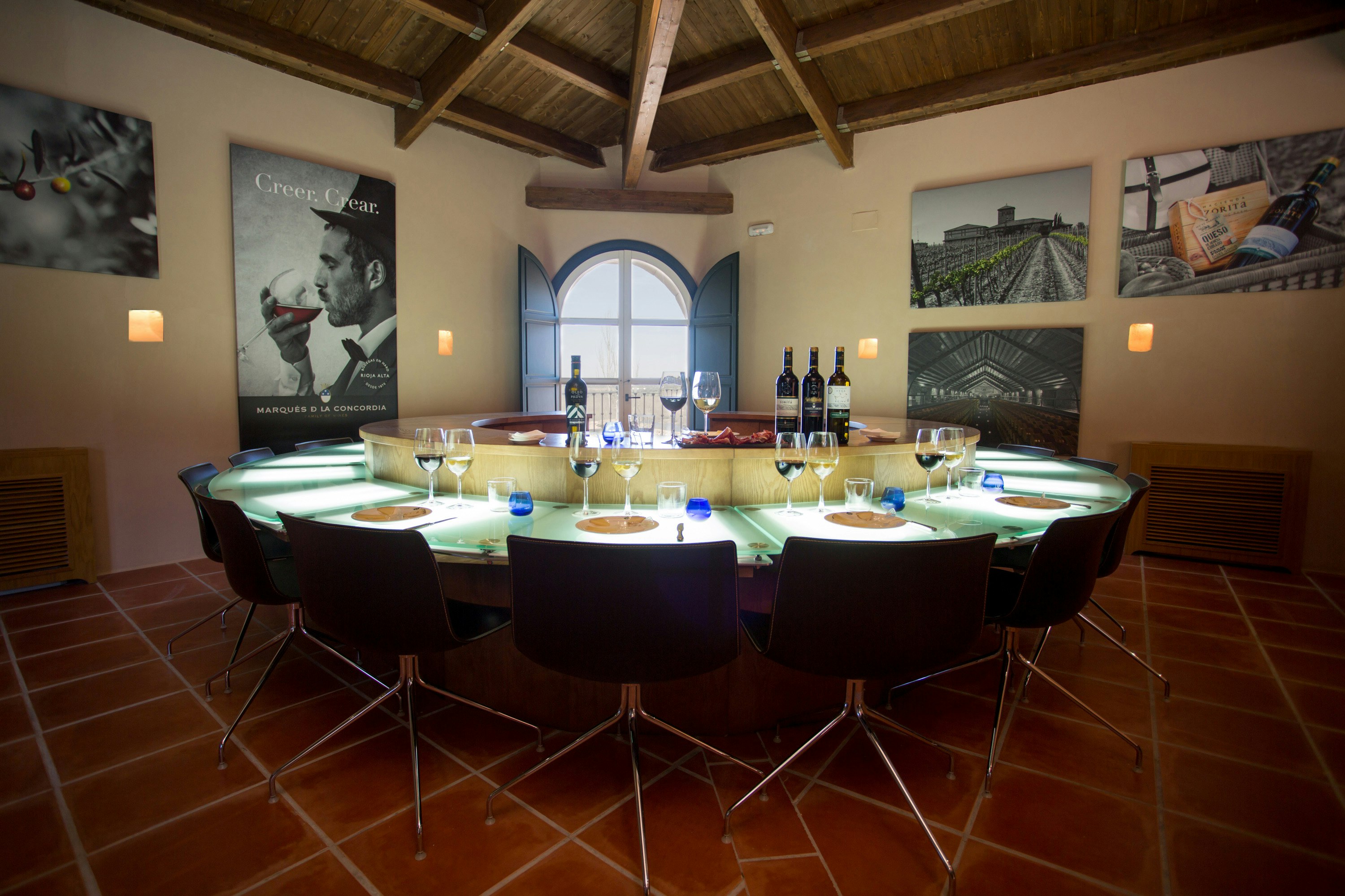 Mesa de Cata Casa de Padua