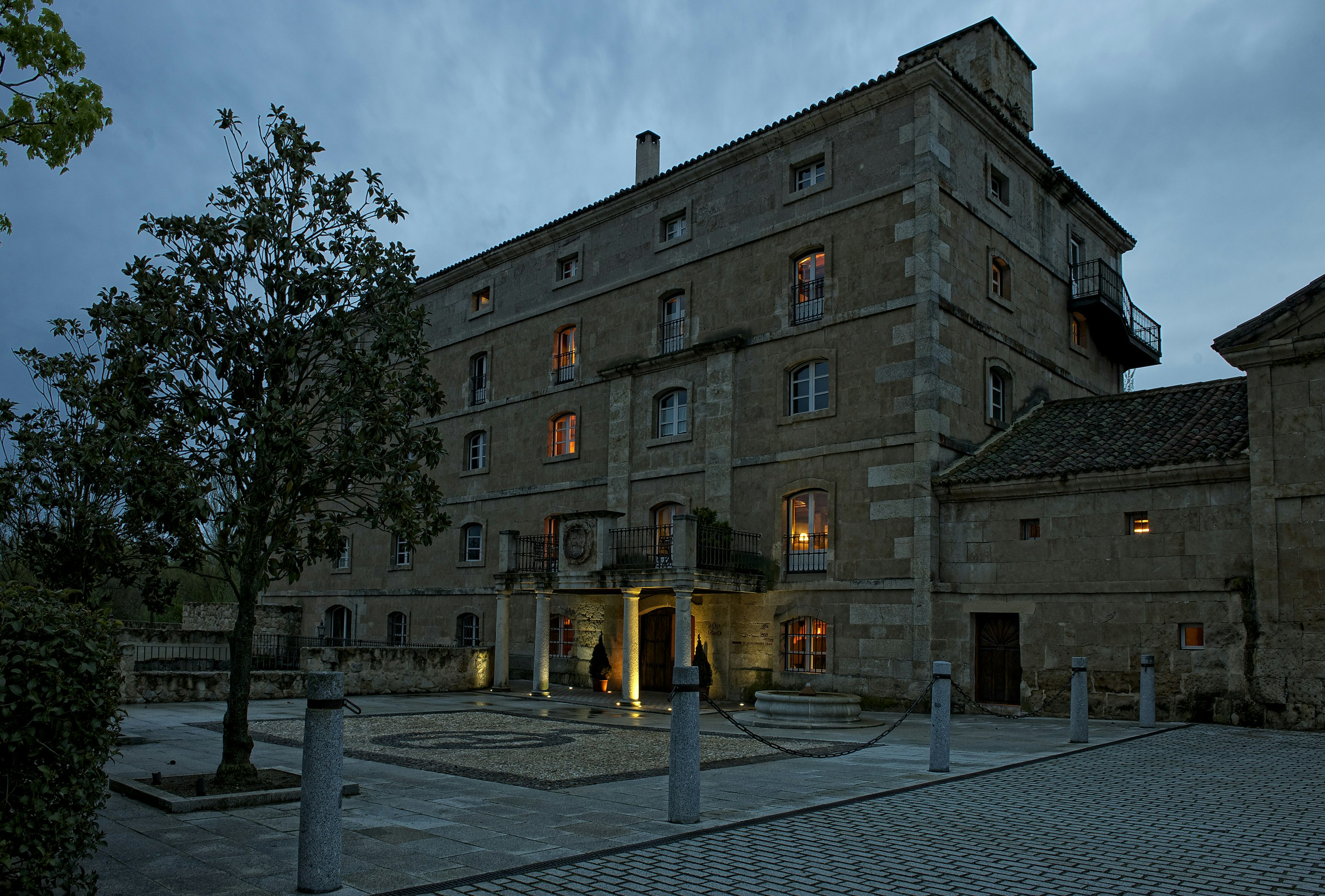 Main Building at Night