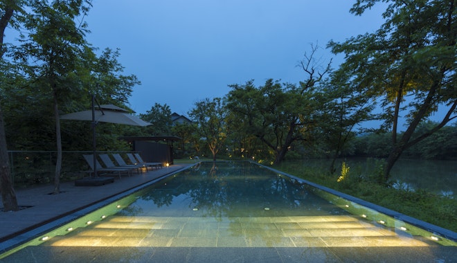 Forested Infinity Pool